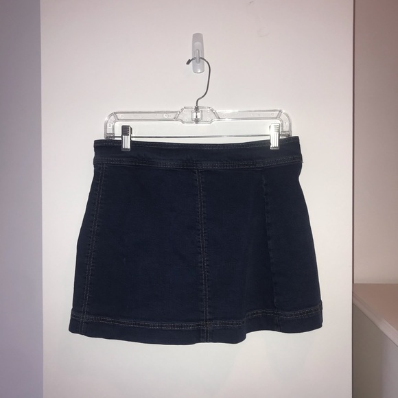 Free People Denim Skirt Y2K - Picture 5 of 6
